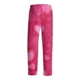 thumbnail image 5 of Hearthz Mens Valentines Pajama Pants Mens Sleep Pants Love Heart Graphic Drawstring Straight Leg Lounge Pants Men with Pocket, 5 of 6