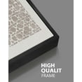 thumbnail image 5 of SHENIFY Boho Abstract Wall Art Mid-Century Tan Geometric Landscape Abstract Shapes Cozy Neutral Modern Minimalist Painting Decorative Artwork 11x14in3pcs Black Framed, 5 of 5
