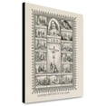 thumbnail image 1 of Canvas Print: Fourteen Stations Of The Cross, 1845, 1 of 3