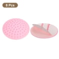 thumbnail image 3 of Uxcell 8Pack Door Stopper Wall Protector, 50mm/2" Pink Self Adhesive Bumpers Doorknob Buffer Guard for Home Office, 3 of 6