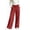 Red, variant on Tqcoqu Wide Leg Palazzo Pants for Women, Casual Drawstring Flowy Beach Linen Trousers with Pockets for Vacation Daily