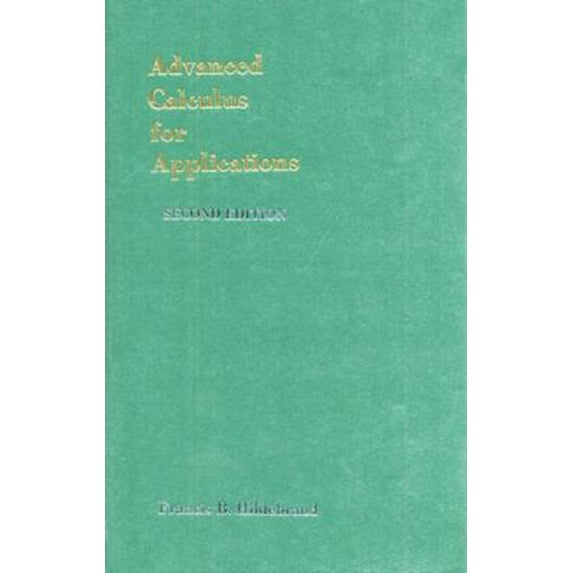 Pre-Owned Advanced Calculus for Applications (Paperback) 0130111899 9780130111890