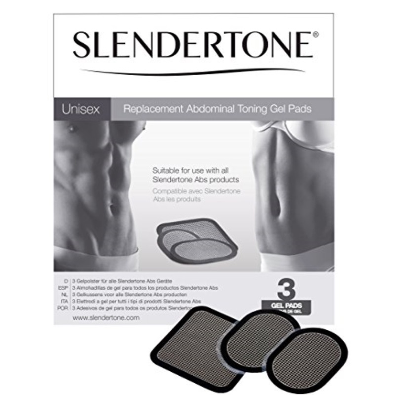 Slendertone Replacement Gel Pads for All Slendertone Abdominal Belts, 1