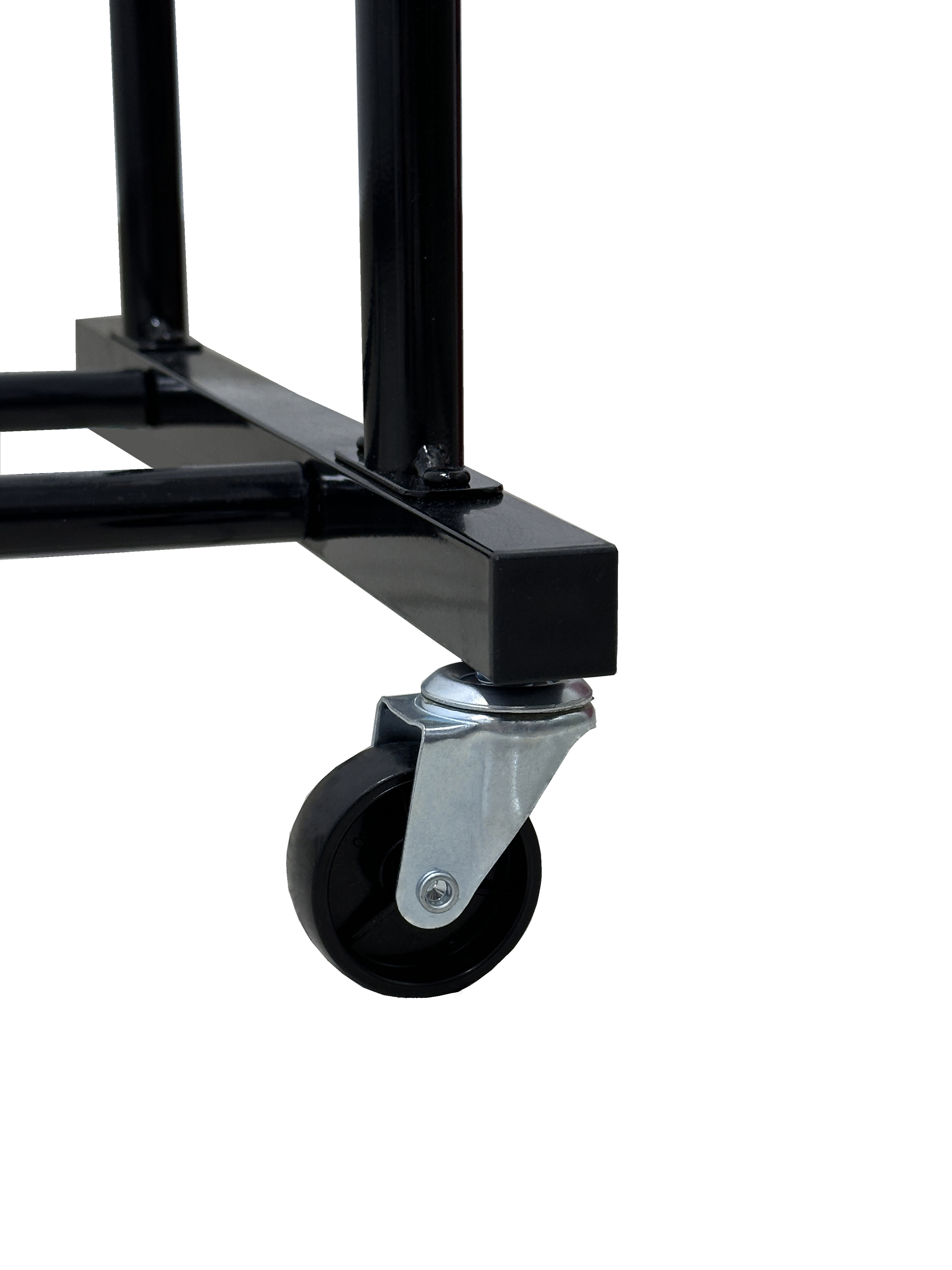 MAINSTAYS MAINSTAYS DOUBLE GARMENT CLOTHES RACK, RICH BLACK, METAL FRAME