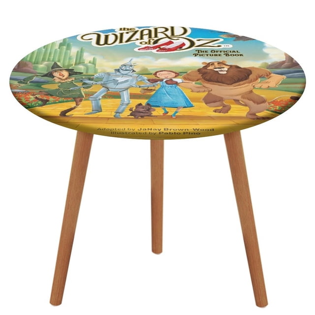 El mago de Oz-theme Fitted Round Tablecloths Elastic Edged Table Covers Waterproof Table Cloth for Kitchen Holiday Party Tables Decor 150cm