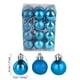 thumbnail image 2 of Liquidación 24 bolas navideñas doradas, adornos navideños, colgantes de bolas navideñas, colgantes decorativos irrompibles para árbol de Navidad, adornos navideños de 30 mm, juego de 24 unidades, 2 of 5