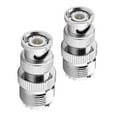 thumbnail image 2 of Falleo Clearance 2pcs BNC Male Plug to UHF SO239 PL-259 Female Jack RF Coaxial Adapter Cable Connector, 2 of 5