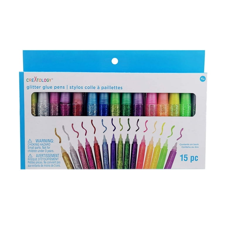 12 Packs: 15 ct. (180 total) Glitter Glue Pens by Creatology™