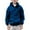 Blue, variant on Efsteb Boys Sweatshirts Comfy Half Zip Hooded Sweatshirt Drawstring Long Sleeve Tops Cute Tops Solid Color Loose Fashion Casual Pullover (Army Green,7 Years)