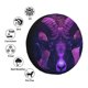 thumbnail image 4 of Fotbe Purple Starry Sky Antelope Funda de Llanta de Repuesto con Estampado, Engrosada, Ajuste Universal para Jeep, Remolque, RV, SUV, Camión-14 inch, 4 of 6