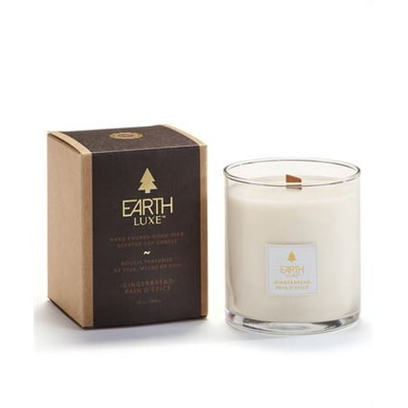 Gift Craft Earth Luxe Wood Wick Soy Candle