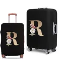 thumbnail image 1 of 2022 New Luggage Cover Protective Suitcase Trolley Dust-proof Cover 18 To 28inch Gold Pattern Elastic Travel Protective Case 8gold R M, 1 of 6