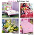 thumbnail image 2 of Disney Barbie Embroidery Quilt Cover Set Single, 2 of 2