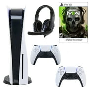 Sony PlayStation 5 with COD: Modern Warfare II Download Voucher, White