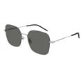 thumbnail image 6 of YVES SAINT LAURENT SL 410 WIRE 004 Sunglasses Silver Frame Grey Lenses 59mm, 6 of 6