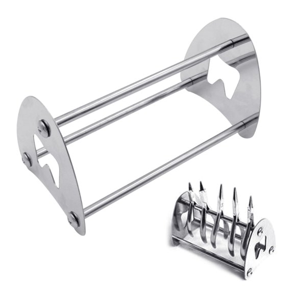 Dental Orthodontic Pliers Forceps Placement Tool Stand Hold Clear Instrument Rack Shelf Accessories Stainless Steel