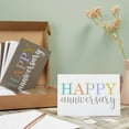 thumbnail image 2 of 36 Pack Happy Anniversary Cards with Envelopes for Work, Wedding, Employees, 6 Designs (Blank Inside, 4x6 In), 2 of 9