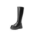 thumbnail image 1 of Botas DREAM PAIRS SDKB2301W Altas con Plataforma Gruesa Negras, 1 of 7