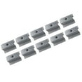 thumbnail image 3 of 10 Pcs Solar Middle Clamp PV for Frame Height 25-50MM Aluminum Alloy Solar Access, 3 of 9