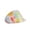01#Multicolor, variant on Women's Furry Faux Monian Fur Slippers - Soft Open Back Mules with Non-Slip Sole for Winter Indoor Use