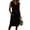 Black, variant on Feancey Elegant Sundress for Women Belted Casual V Neck Tank Dresses Summer Sleeveless Linen Dress Dressy Trendy Beach Vacation Dresses with Pockets Green L