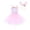Pink, variant on Easter Bunny Kids Sleeveless Tutu Tulle Dresses and Headband Set Dress up Performance Dancewear Girl Clothes 6-7 Years