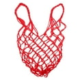 thumbnail image 1 of Ruiboury Sac de Transport en Filet pour Ballon de Basket, Rouge, 1 of 6
