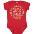 thumbnail image 3 of Inktastic I Love My Brother Autism Awareness Boys or Girls Baby Bodysuit, 3 of 5