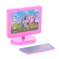 thumbnail image 4 of Table Model PC Computer Realistic Desktops Keyboard Fax Machine 3PCS Simulation Scene Cake Toppers 1:12 Scale Room Accs, 4 of 4