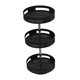 thumbnail image 5 of Organizador Lazy Susan Organizador giratorio Baño elegante y versátil  degree Acceso 3 niveles, 5 of 9