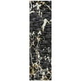 thumbnail image 2 of Addison Rugs Chantille Indoor/Outdoor Transitional Stripes Black Washable Runner Rug, 2'3" x 7'6", 2 of 6