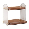 thumbnail image 2 of TISHITA Desktop Organizer Shelf, Desktop Storage Rack, Modern Acrylic Desk Shelf Organizer Bookshelf for Office, Living Room, Dresser Water, 2 of 8