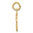 thumbnail image 2 of FB Jewels 14K Yellow Goldy Casted Small Diamond Cut Number 5 Charm, 2 of 4