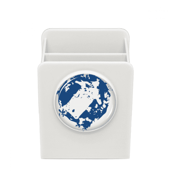 Arrow Simple Design Round Illustration Pattern Desk Pencil Holder Cup Pen Organizer