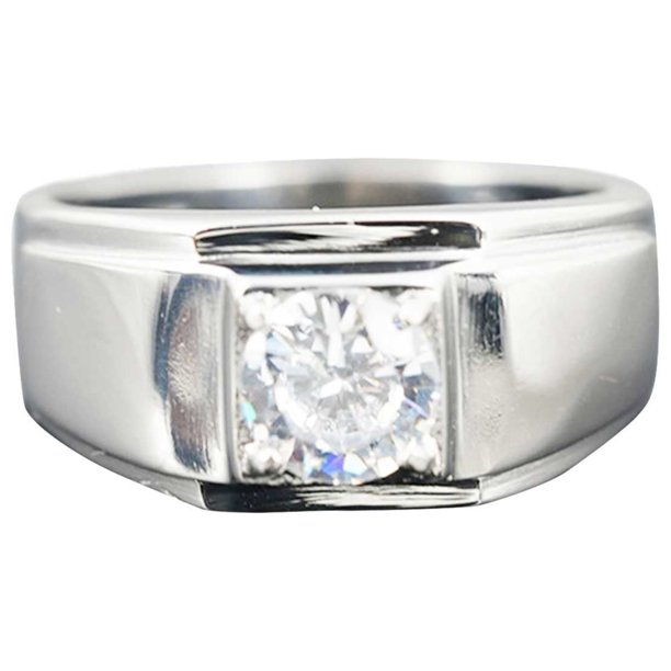 Los hombres de plata anillos de promesa delicado diseño nudo conjunto anillo de moda de luz de alta calidad del anillo