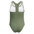 thumbnail image 2 of FSYBOA Girls One-piece Swimsuits, Sleeveless Casual Summer Fashion Kids Bathing Suits&nbsp; Army Green Size 4-5T, 2 of 6