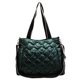 thumbnail image 2 of Bolsa de mano de moda de gran capacidad para mujerbandolera de algodón acolchado (verde) Ehuebsd Para estrenar, 2 of 4