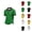 Green, variant on Cinco De Mayo Shirt for Men Short Sleeve Lapel Collar Polo Shirts Mexican Fiesta Party T-Shirts 5 De Mayo Tees