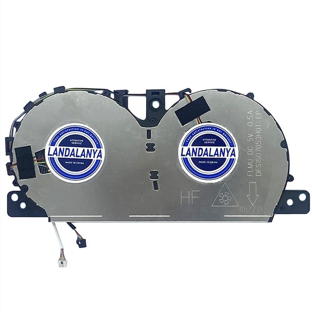 Ventilador de Refrigeración para CPU de Laptop Landalanya para Lenovo Yoga C740-15
