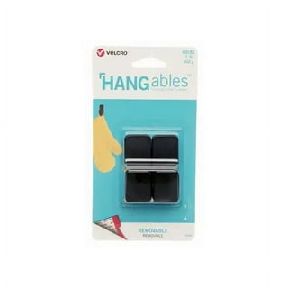 Velcro Brand HANGables Permanent Small Hook 2/Pkg-White, Holds Up