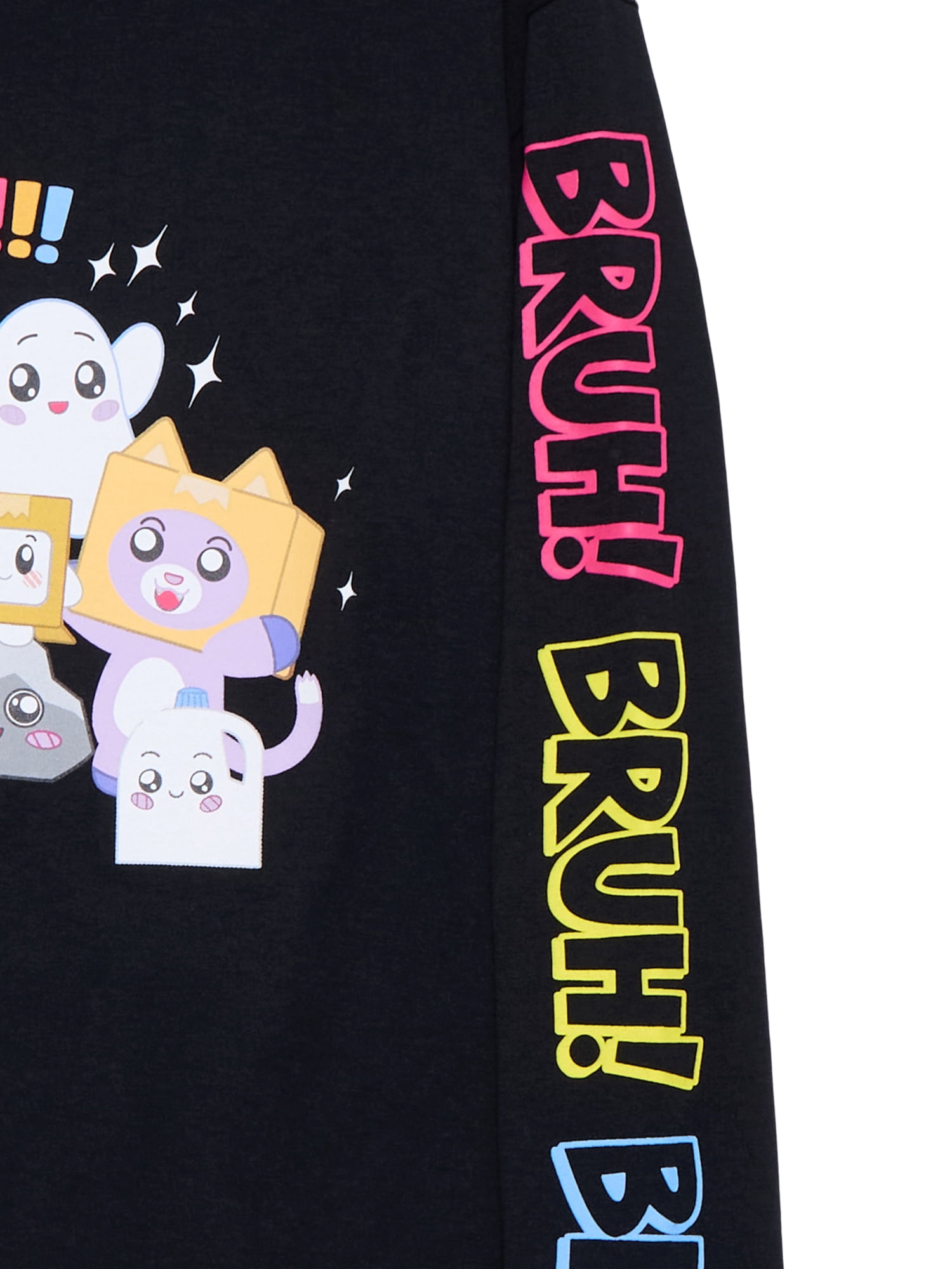 Lanky Box Boys Graphic Short Sleeve and Long Sleeve T-Shirts, 2-Pack, Sizes XS-2XL