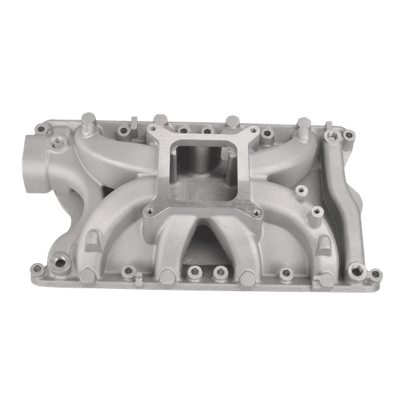 Aluminum Satin Intake Manifold Air Gap Single Plane Small Block for Ford 351W V8 5.8L