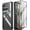 Black/Clear, variant on Poetic Guardian Case for Moto Edge 2025 [Not for 2024 Version], Full Body Hybrid Shockproof Cover with Built-in Screen Protector, Black/Clear
