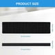thumbnail image 2 of 4 Pack 5230W1A003A Replacement Microwave Charcoal Air Filter for Microwave, LMHM2237BD LMV1650ST LMV2031SB, 2 of 5