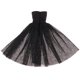 thumbnail image 4 of Conjunto de vestido de ballet de muñeca Elegante de Ballet Negro Sin Tirantes para Muñeca 1/6 DOD AOD Magideal Conjunto de vestido de ballet de muñeca, 4 of 7