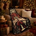 thumbnail image 3 of Theater Enthusiast Stage Struck Since Day One Marquee, Cozy Typography Art Scene, Warm Flannel Blanket for Living Room and Reading Nook, Art Lovers Graduation Gift, Artistic Home Decor, 3 of 9