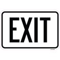 thumbnail image 1 of SignMission A-1218-24042 12 x 18 Po Panneau en Aluminium - Sortie 1, 1 of 1