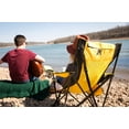 thumbnail image 6 of Kijaro Sling Chair Foldable Camping Chairs with Carry Bag, Hallett Peak Gray, 6 of 7