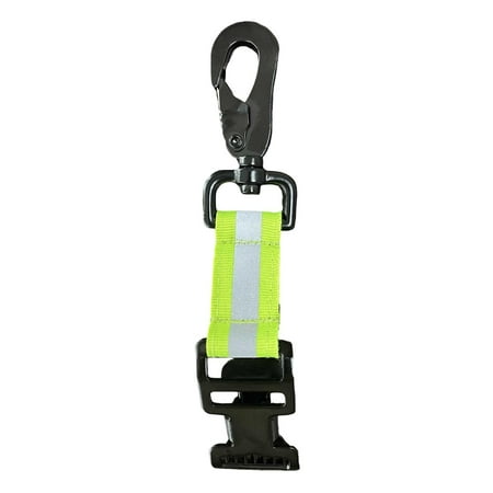 

Firefighter Glove Strap Buckle Work Glove Strap Nylon Fabric Gloves Leash Single Clip