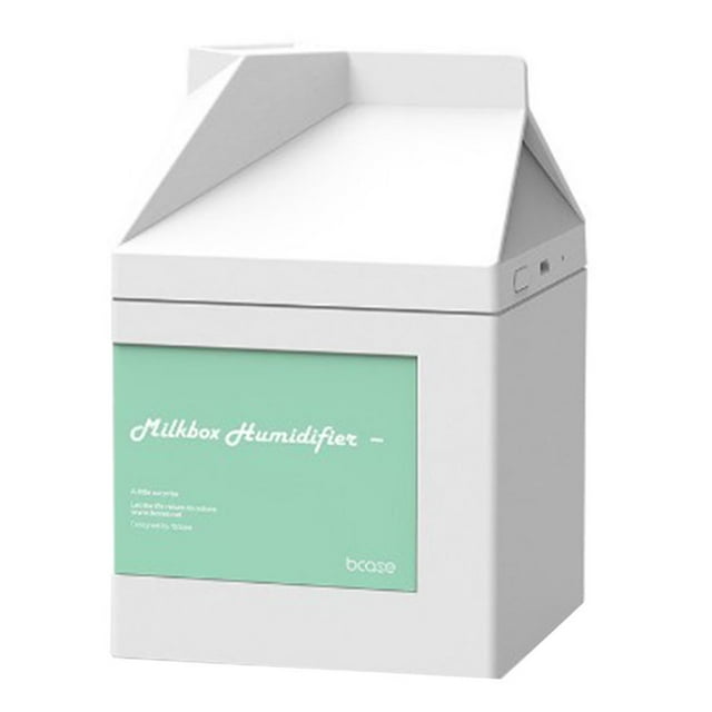 Humidificador ultrasónico portátil de 2 W para escritorio, silencioso. Blanco